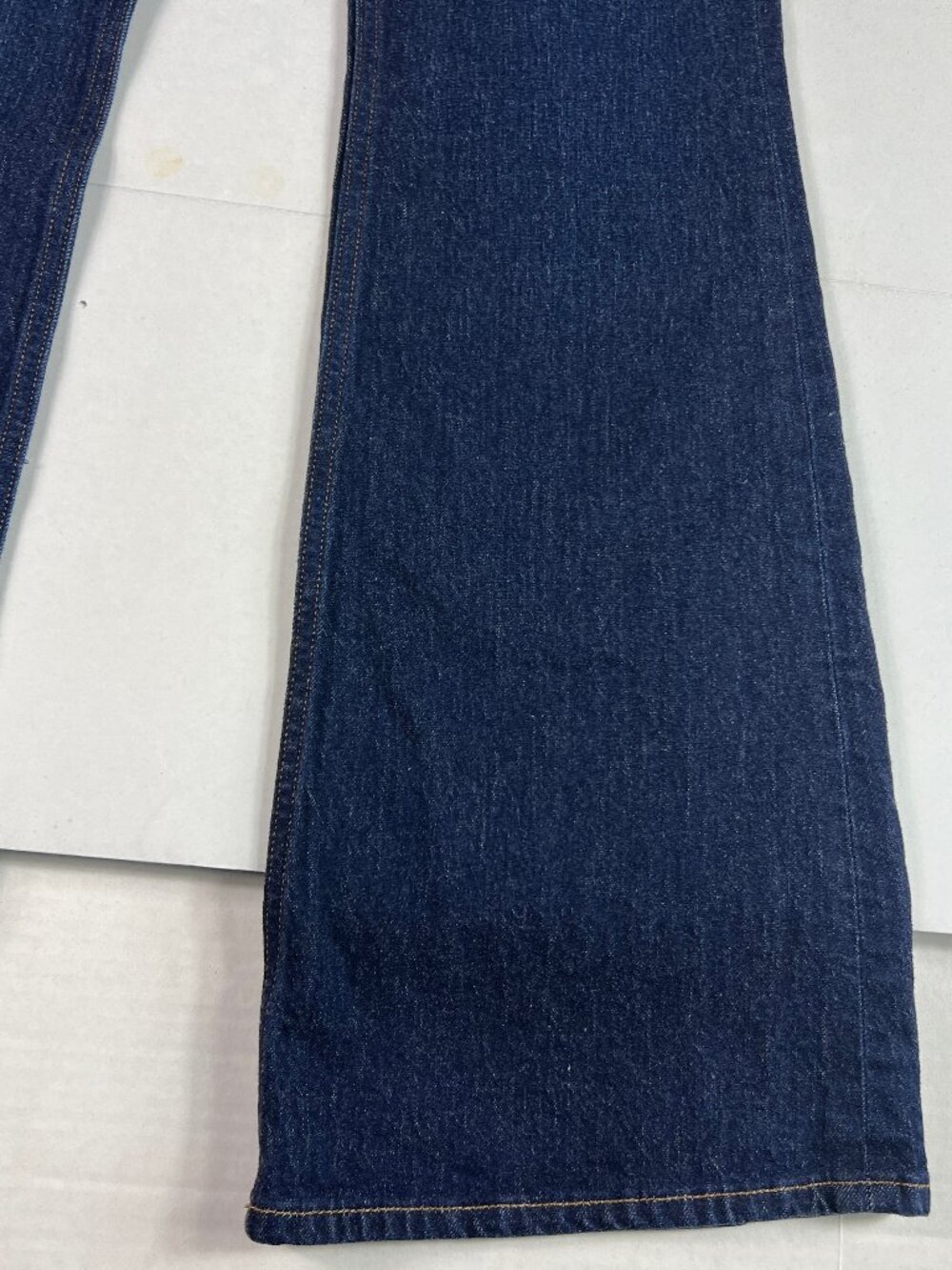 Abercrombie Fitch Jeans Women's 28x30* Boot Cut High Rise Dark Blue Denim Tag 27 - Picture 5 of 16